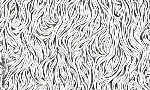 Abstract unusual seamless pattern.