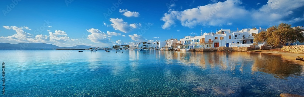 Obraz premium beautiful seaview in the greek island