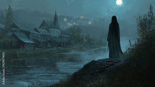 Fantasy Horror Village Dungeons and Dragons La Llorona