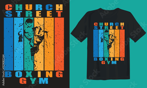 New kickboxing t-shirt design.