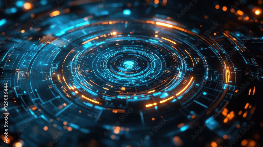 Celestial Fusion. Zodiac signs meet futuristic design concept Celestial Fusion. Zodiac signs meet futuristic design concept