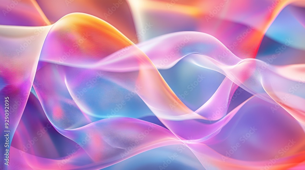 Abstract Colorful Waves Abstract Colorful Waves