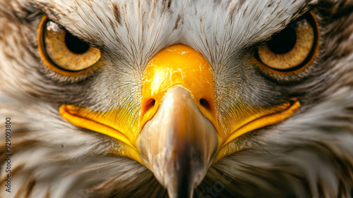 close up of a eagle