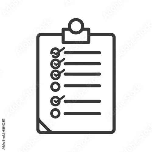 Clipboard with checklist and checkmarks