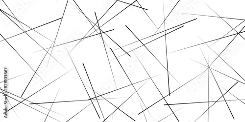  Modern, contemporary art-like illustration Abstract concept of wheel construction in black and, Random chaotic lines abstract geometric pattern texture. 