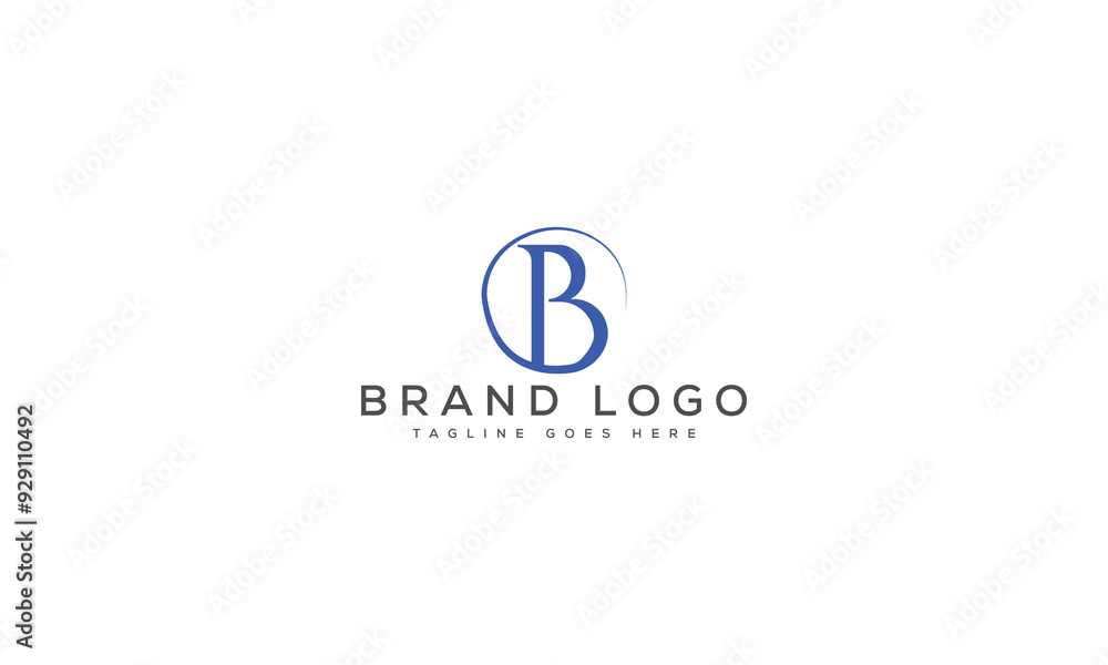 letter B logo design vector template design for brand. letter B logo design vector template design for brand.