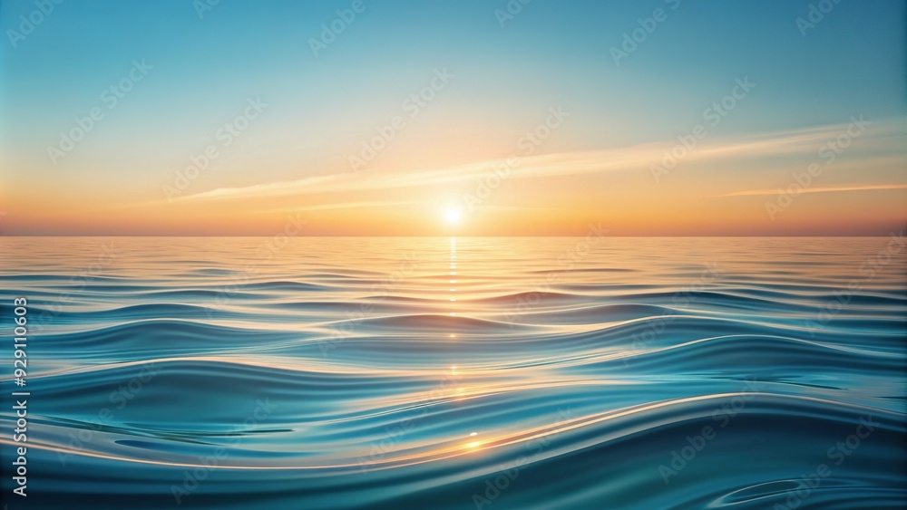 Sleek, minimalist illustration of gentle waves and simple water lines creating a soothing and calming visual effect against a soft, serene background. Sleek, minimalist illustration of gentle waves and simple water lines creating a soothing and calming visual effect against a soft, serene background.
