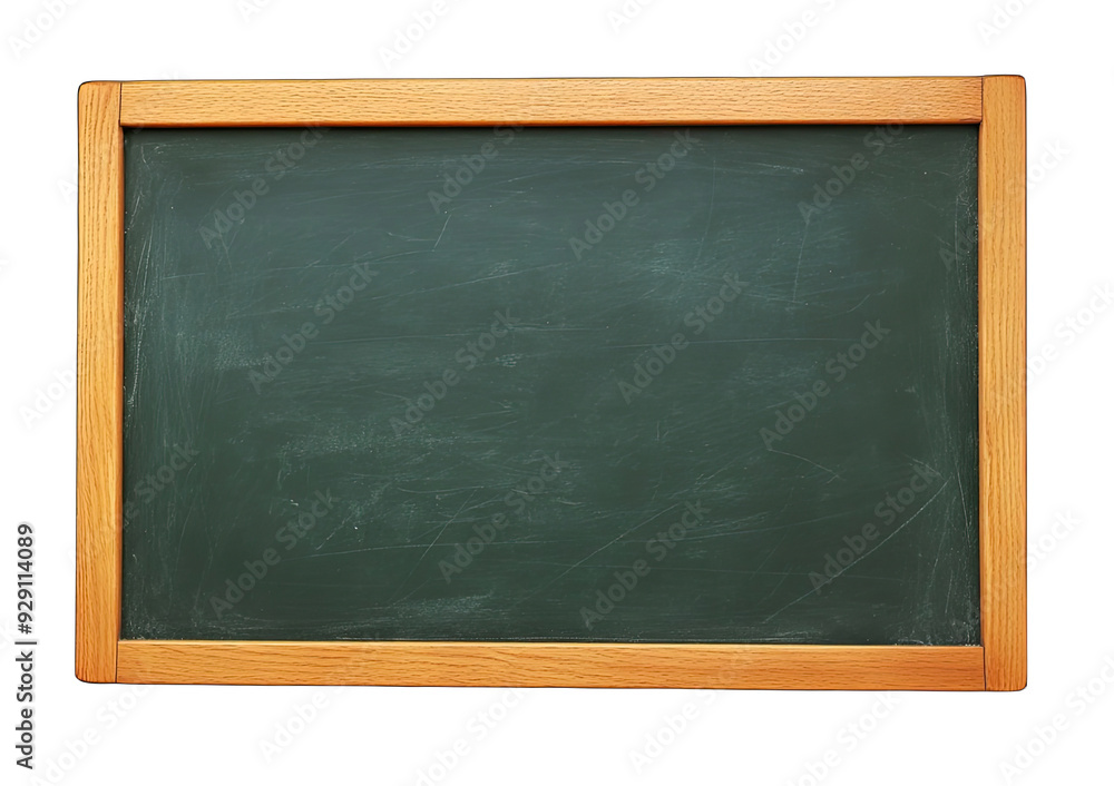 A wooden chalkboard with a black background A wooden chalkboard with a black background