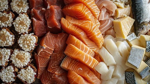 Shopping for Meat in Well-Stocked Supermarket