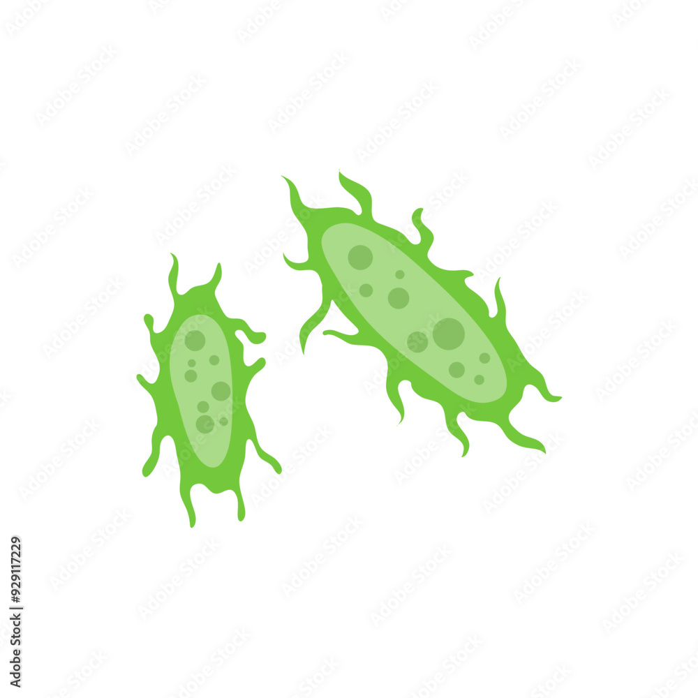 zooplankton sea microorganisms, cartoon vector icon isolated on white background zooplankton sea microorganisms, cartoon vector icon isolated on white background