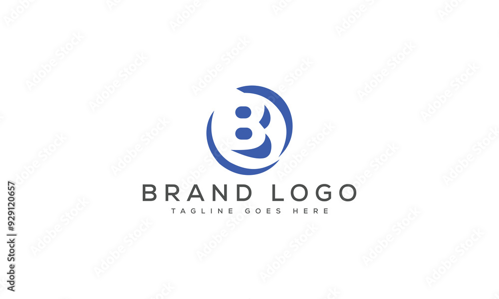 letter B logo design vector template design for brand. letter B logo design vector template design for brand.