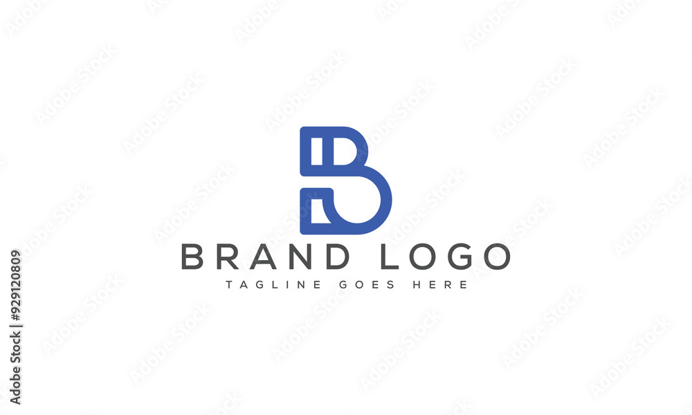 letter B logo design vector template design for brand. letter B logo design vector template design for brand.