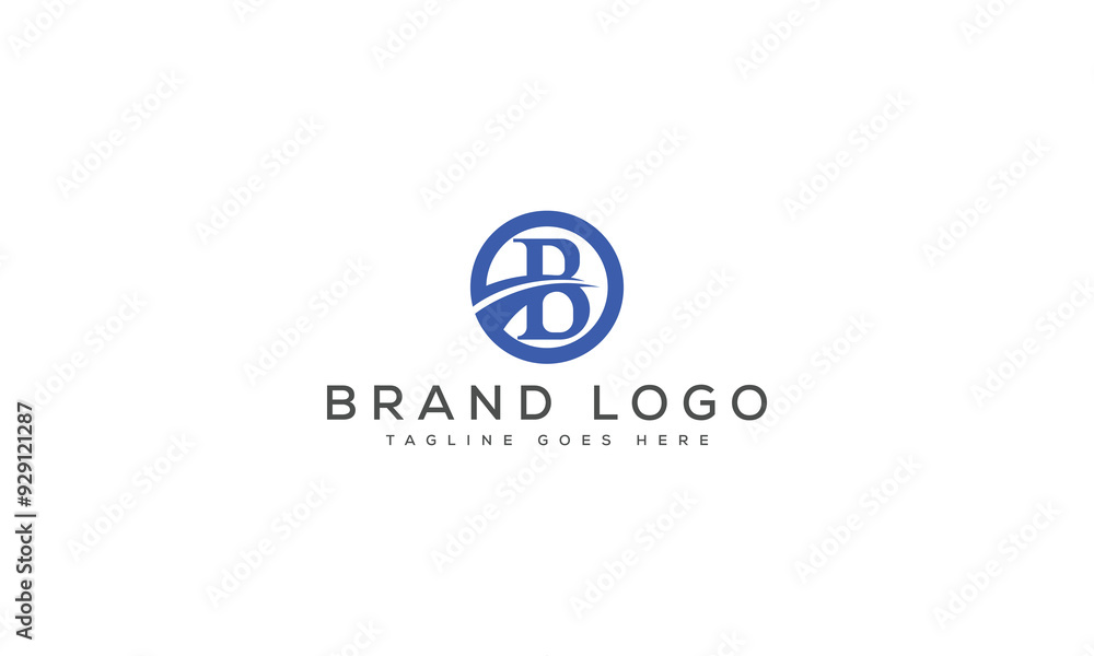 letter B logo design vector template design for brand. letter B logo design vector template design for brand.