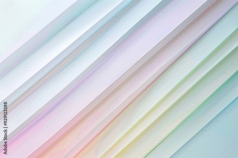 Fototapeta premium Abstract background with diagonal lines in pastel colors