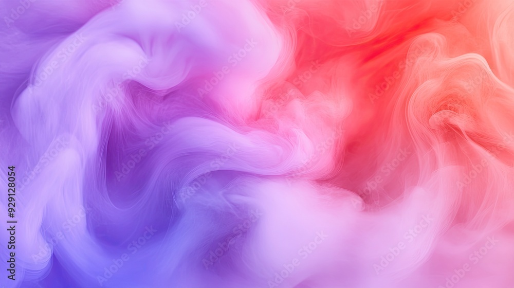 A mesmerizing blend of soft shades, featuring flowing colors of purple and pink that create an ethereal, dreamy atmosphere.