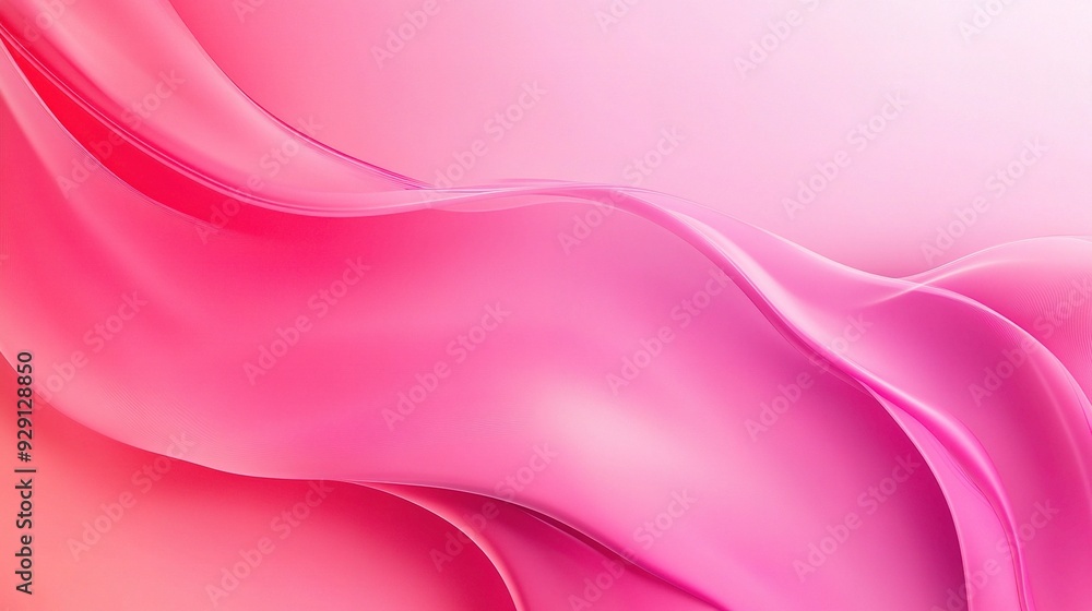 Obraz premium Design a playful pink background with vibrant hues, smooth gradients, and a joyful atmosphere