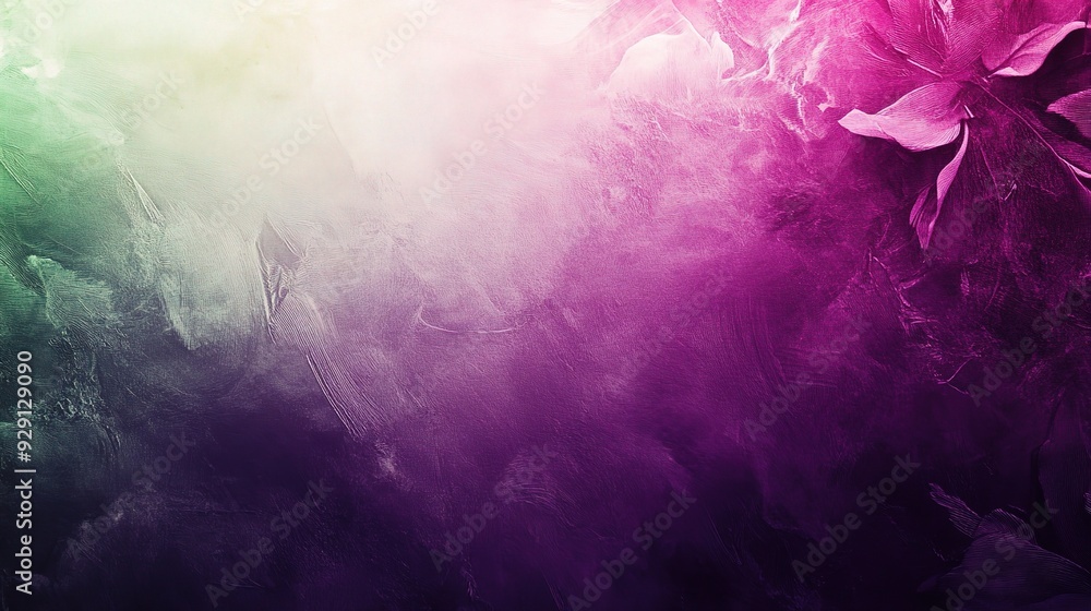 Design a purple and green background with contrasting shades and artistic blends Design a purple and green background with contrasting shades and artistic blends
