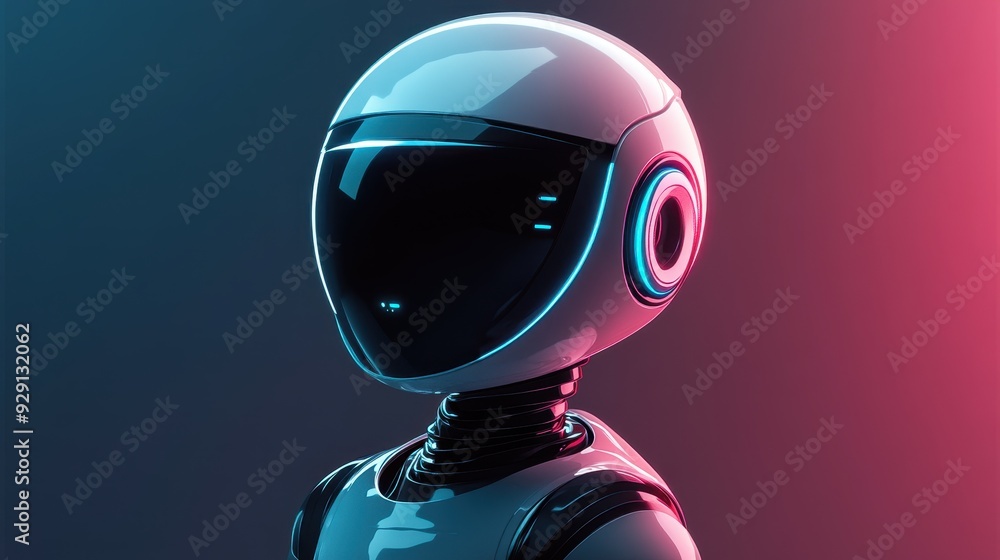 Virtual assistant AI icon with a plain background Virtual assistant AI icon with a plain background