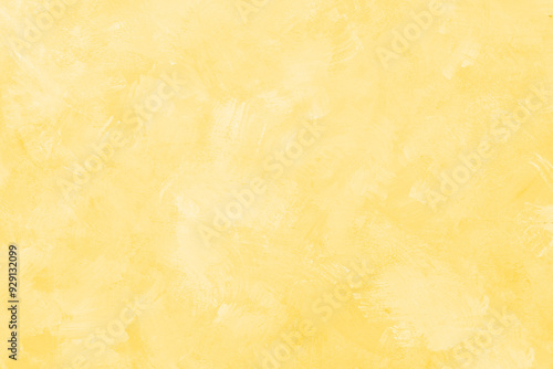 Painted light yellow background or texture, plaster, part of the wall, abstract wallpaper for design