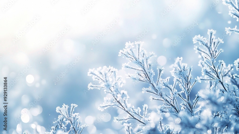 Winter's Crystalline Embrace: Frosty branches shimmer in the soft sunlight, a serene and magical winter wonderland scene. Winter's Crystalline Embrace: Frosty branches shimmer in the soft sunlight, a serene and magical winter wonderland scene.
