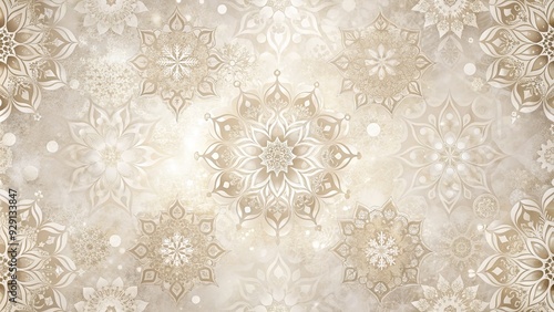 Soft, luxurious texture with intricate patterns and subtle shine, featuring a soothing blend of creamy whites, beiges, and grays in an abstract elegant background design.