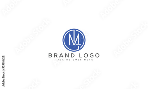 letter LM logo design vector template design for brand.