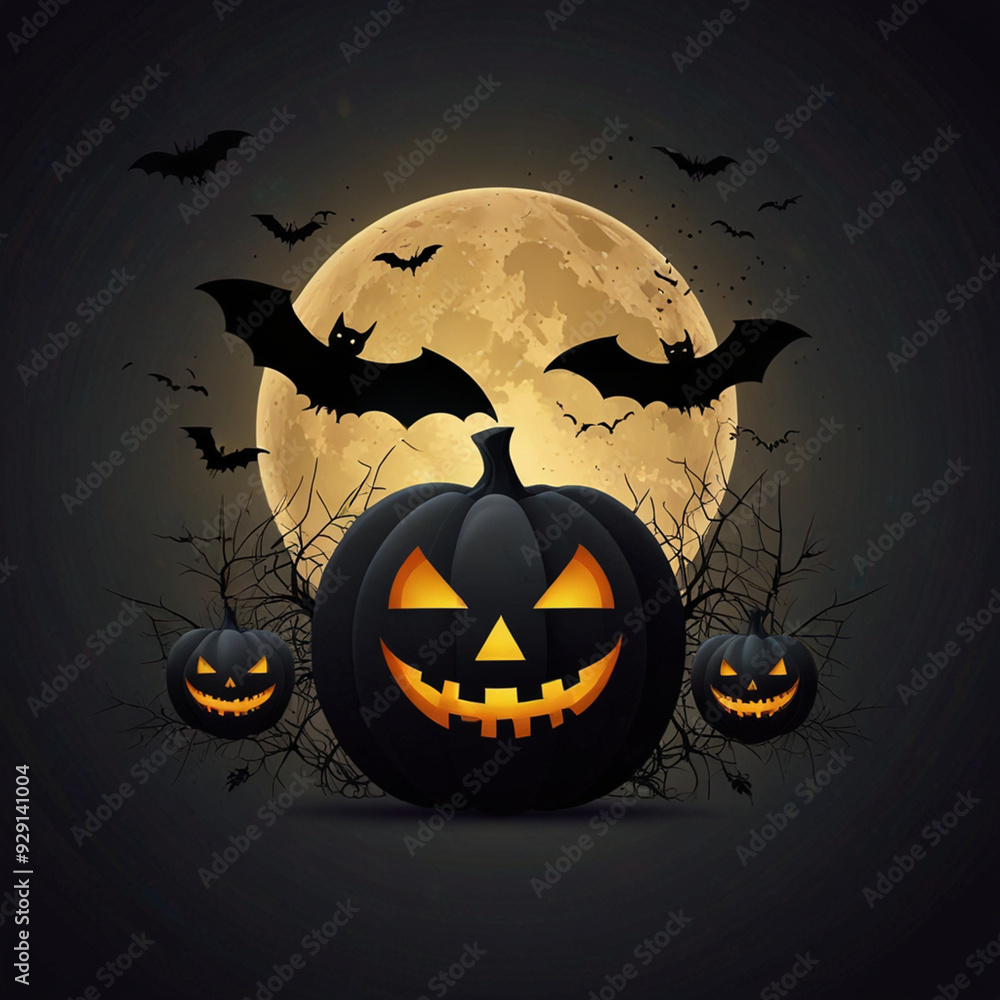 Haunted Halloween Graveyard with Fog and Tombstones Haunted Halloween Graveyard with Fog and Tombstones