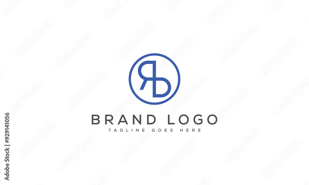 letter RD logo design vector template design for brand. letter RD logo design vector template design for brand.