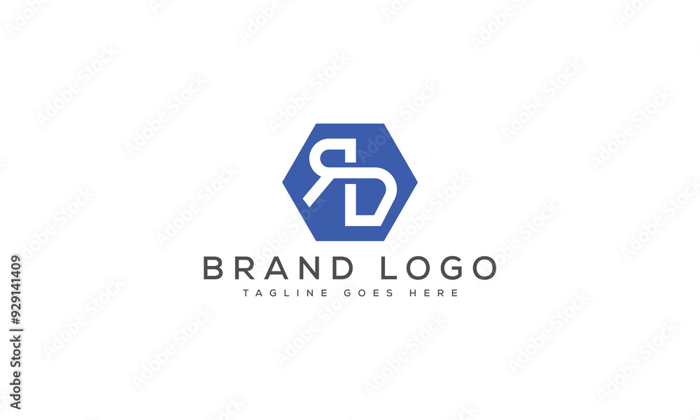 letter RD logo design vector template design for brand. letter RD logo design vector template design for brand.