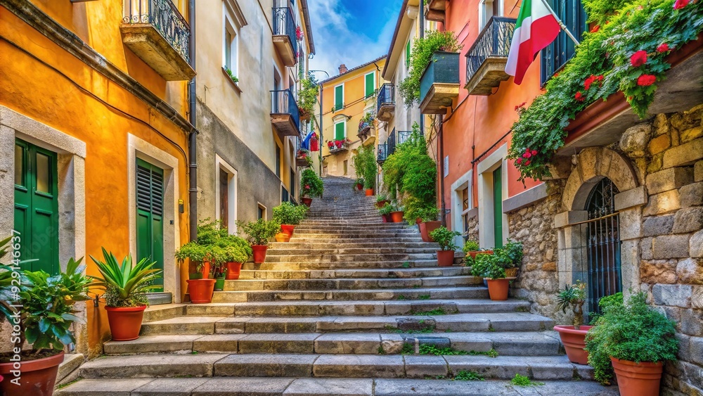 Fototapeta premium spanish+steps+italy