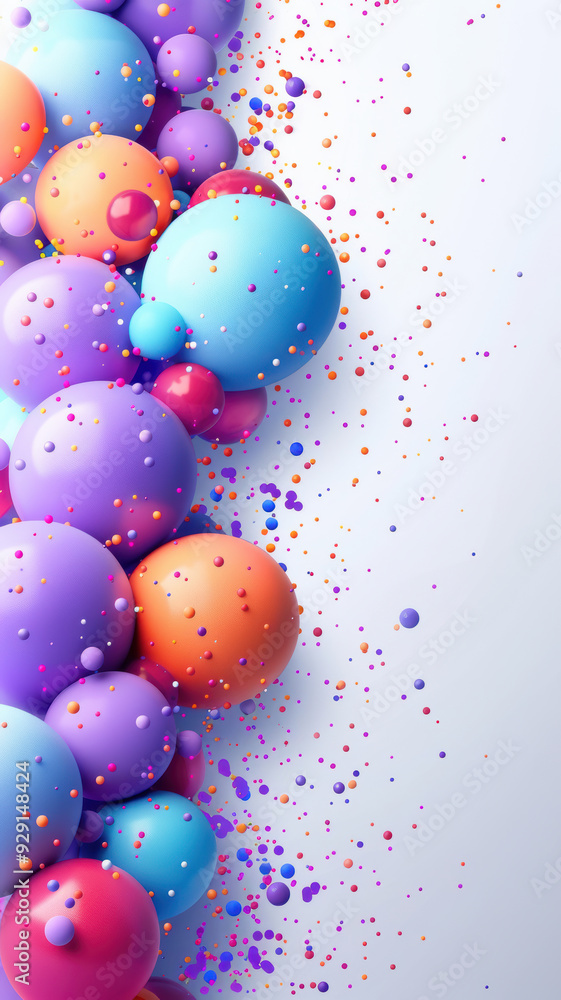 Party Background with Space for Text Party Background with Space for Text