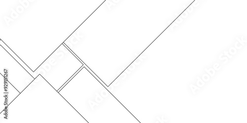 Abstract industrial Design random lines black on white background.Geometric seamless minimalist pattern with straight lines design.luxury black geometric random chaotic lines.squares and triangle line