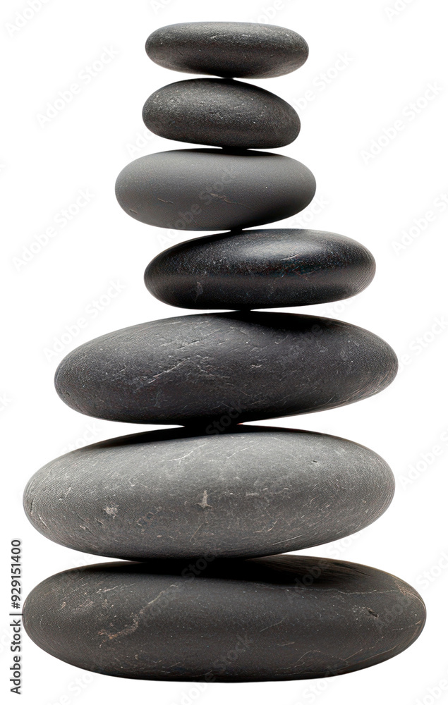 PNG Balanced zen stones meditation harmony PNG Balanced zen stones meditation harmony