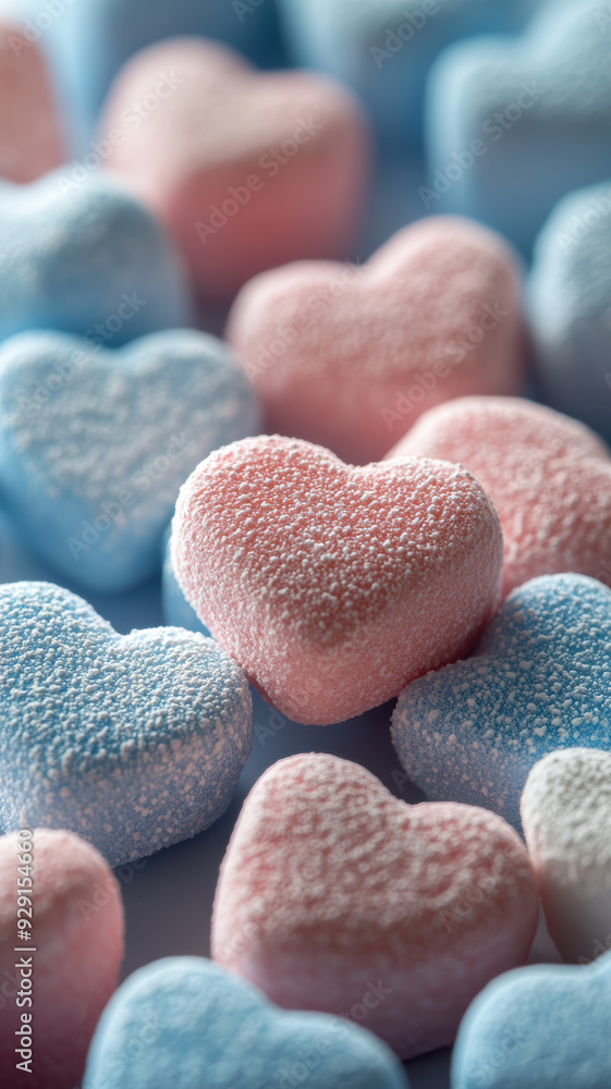Colorful Pastel Marshmallow Background Colorful Pastel Marshmallow Background