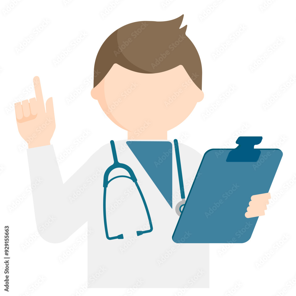 Graphic images of doctor in various poses in flat design. transparency background Graphic images of doctor in various poses in flat design. transparency background