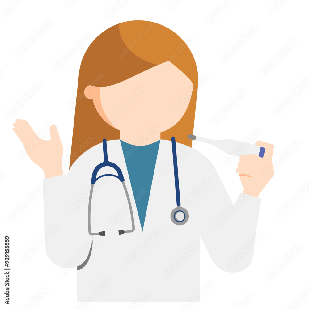 Graphic images of doctor in various poses in flat design. transparency background Graphic images of doctor in various poses in flat design. transparency background