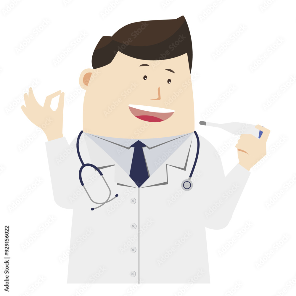 Cartoon images of doctor in various poses. transparency background Cartoon images of doctor in various poses. transparency background