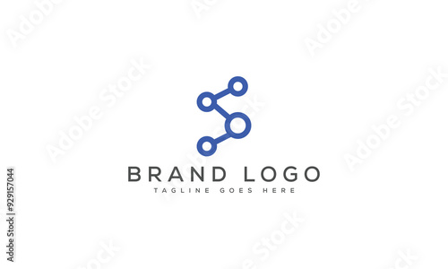 letter S logo design vector template design for brand.