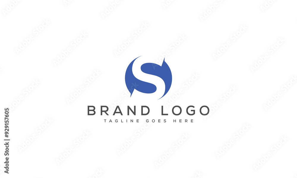 letter S logo design vector template design for brand. letter S logo design vector template design for brand.