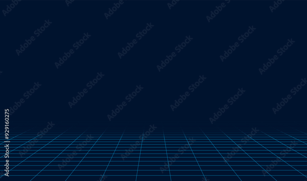 Wireframe landscape. perspective grid background Wireframe landscape. perspective grid background