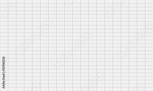 White rectangle mosaic tiles texture background