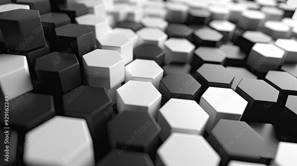 Abstract Hexagon Pattern Abstract Hexagon Pattern