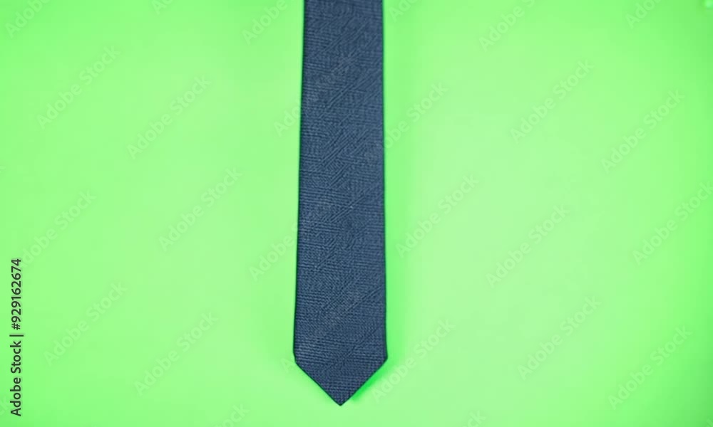 Tie on green screen Generative AI. Tie on green screen Generative AI.