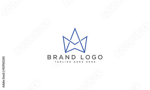 letter MA logo design vector template design for brand.
