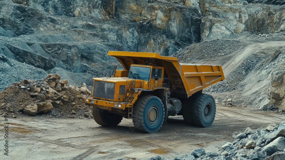 large mining truck working in a mine, quarry, pit, minerals, coal, rocks, transport, transport, huge yellow car, equipment, ore, soil, crushed stone, industry, gypsum, clay, granite, graphite, wheels large mining truck working in a mine, quarry, pit, minerals, coal, rocks, transport, transport, huge yellow car, equipment, ore, soil, crushed stone, industry, gypsum, clay, granite, graphite, wheels