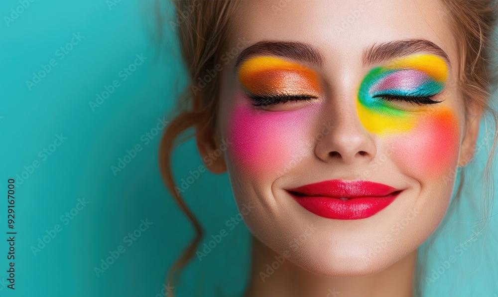 Stunning Model in Vivid Colors: High-Impact Fashion Photography Stunning Model in Vivid Colors: High-Impact Fashion Photography