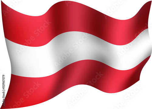 Free Download Austria Realistic 3D Waving Flag - GFXLoad