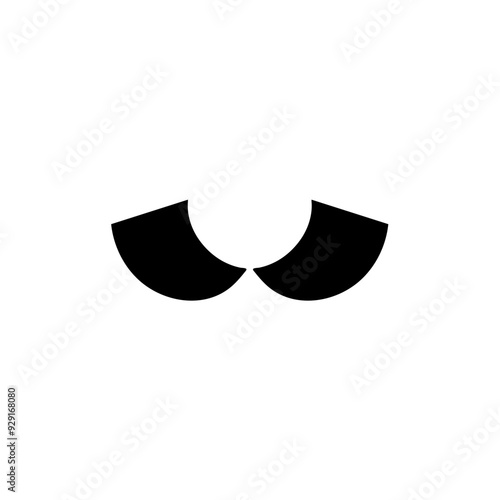 Hand-drawn collar and neck line vector drawings for clothes and fashion items.