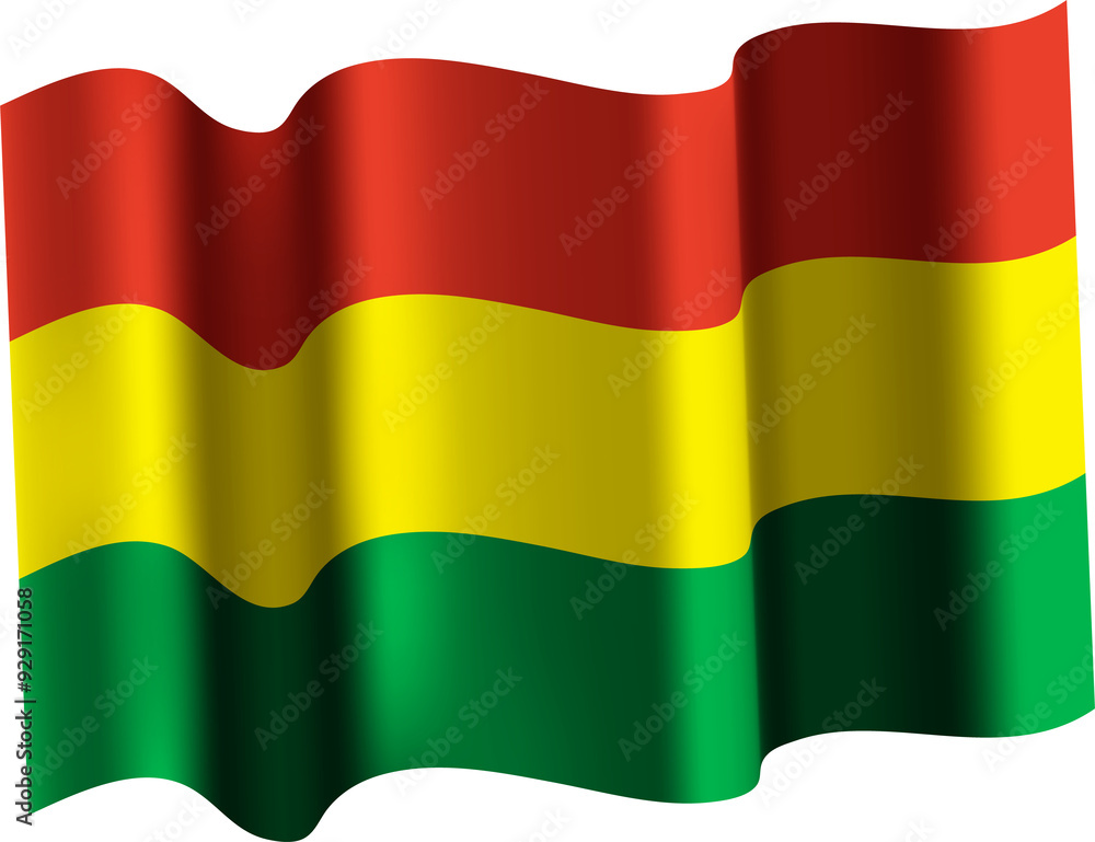 Bolovia Realistic 3D Waving Flag Bolovia Realistic 3D Waving Flag