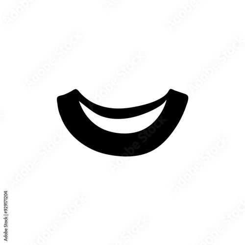 collars for men's shirts. A set of neckbands and collars. A bunch of hand-drawn shirt's collar.